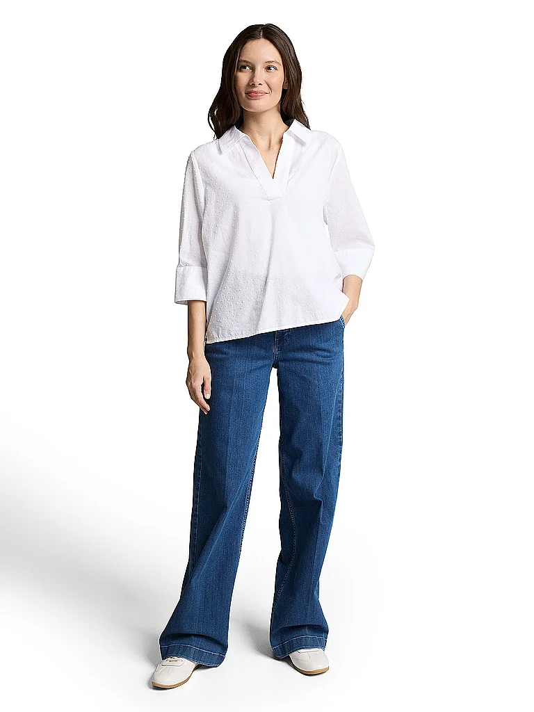 Tom Tailor 1050775 Long Sleeve Blouse White 42 9